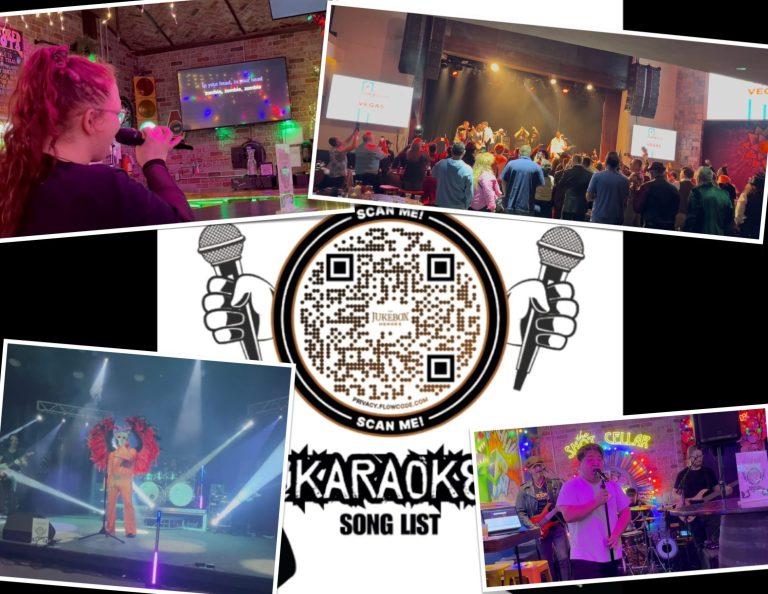 live band karaoke song list in austin, tx